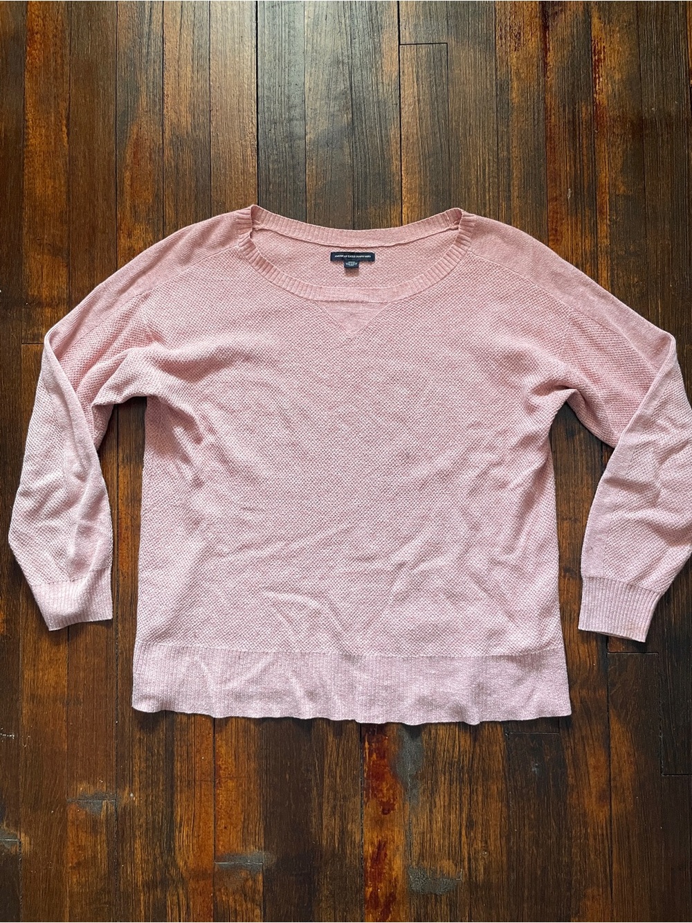 American Eagle pullover sweater crewneck pink medium